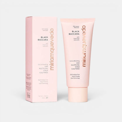 Black Baccara Cellular Breathing Hair Multiplying Scrub Scalp Mask