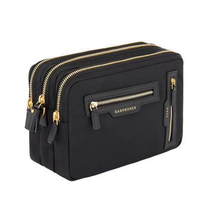 Crossbody Trio in Black ECONYL® regenerated Nylon