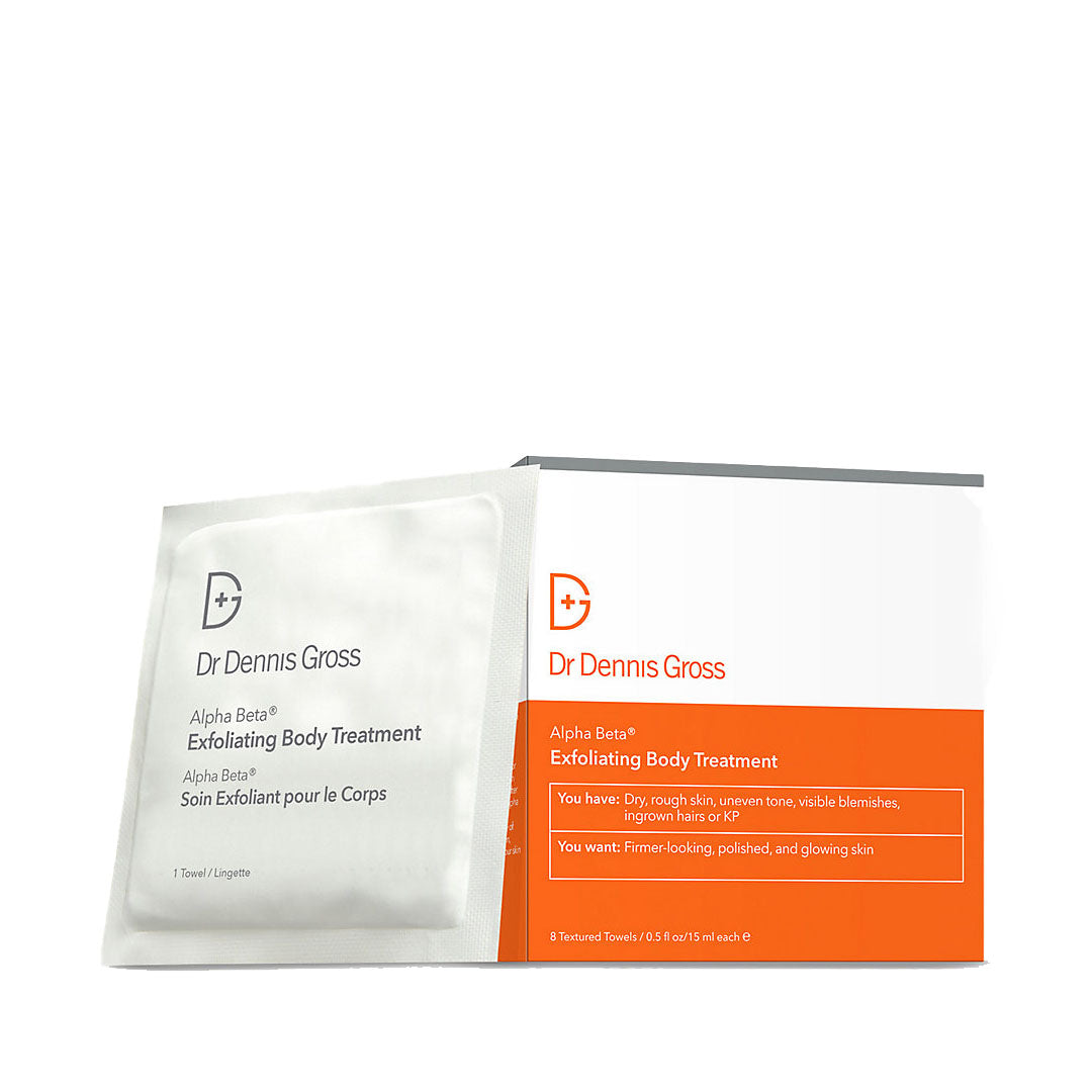 Alpha Beta Exfoliating Body Treatment Peel 8 Pack