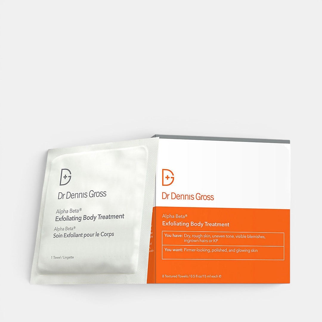 Alpha Beta Exfoliating Body Treatment Peel 8 Pack