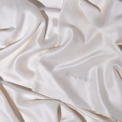 Akoya Pearl Queen-Sized Silk Pillowcase