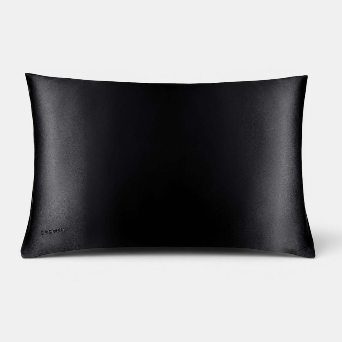 Black Jade Queen-Sized Silk Pillowcase