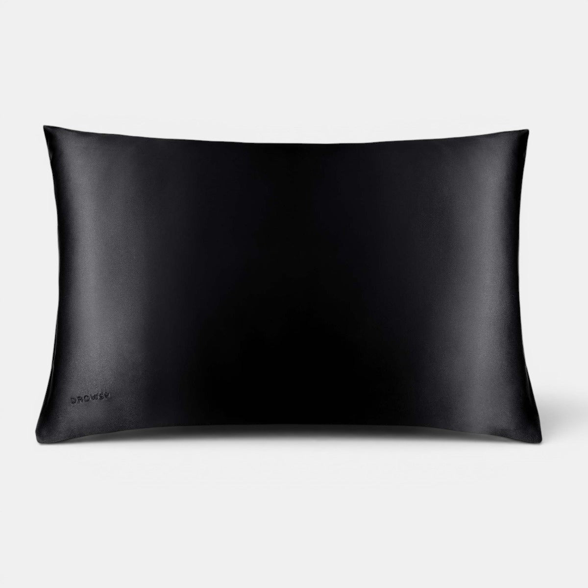 Black Jade Queen-Sized Silk Pillowcase