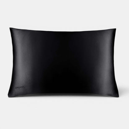 Black Jade Queen-Sized Silk Pillowcase