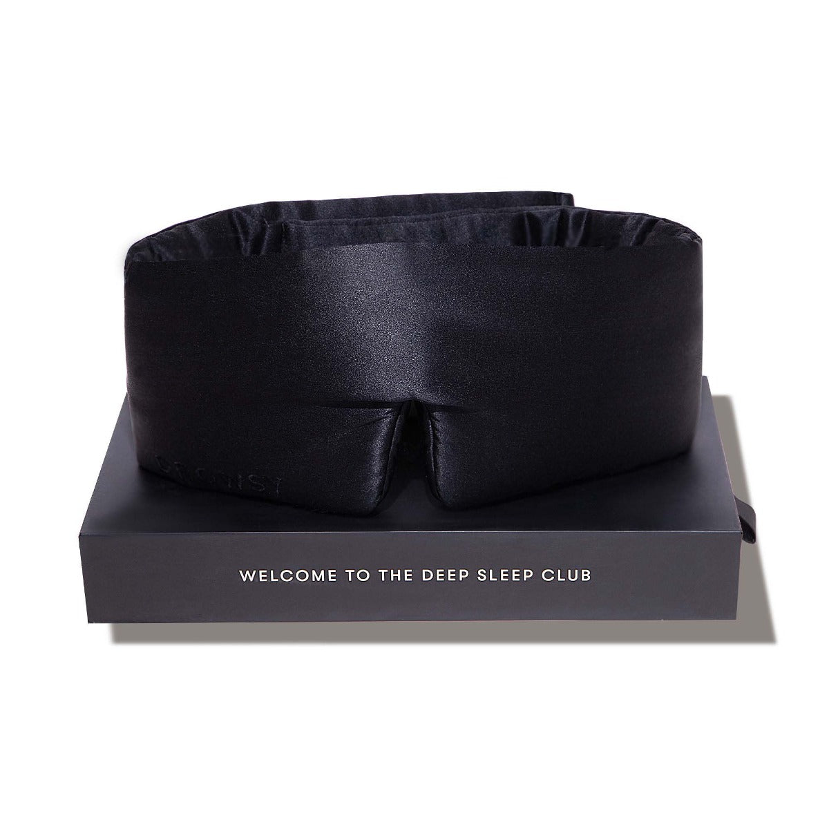 Black Jade Silk Sleep Eye Mask
