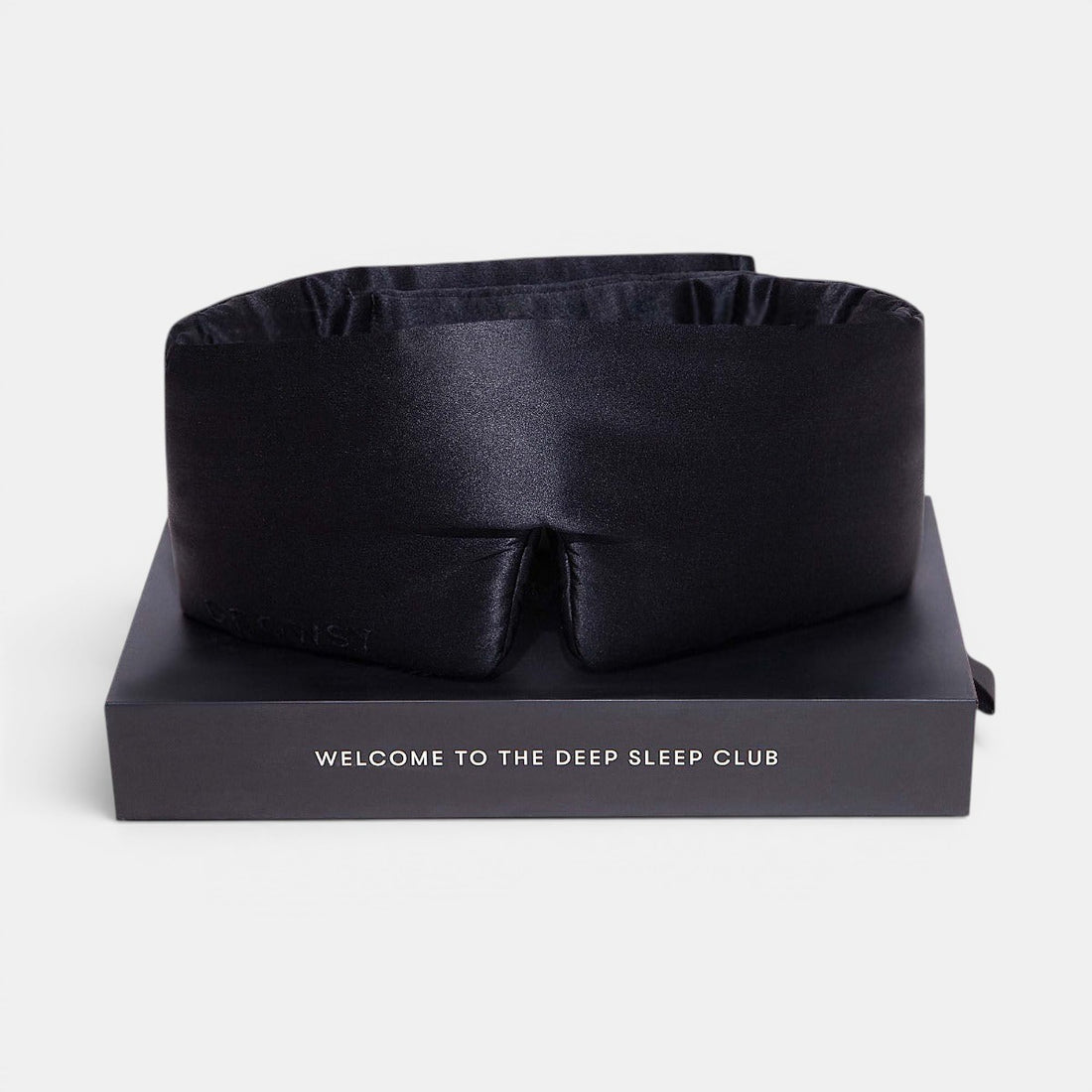 Black Jade Silk Sleep Eye Mask