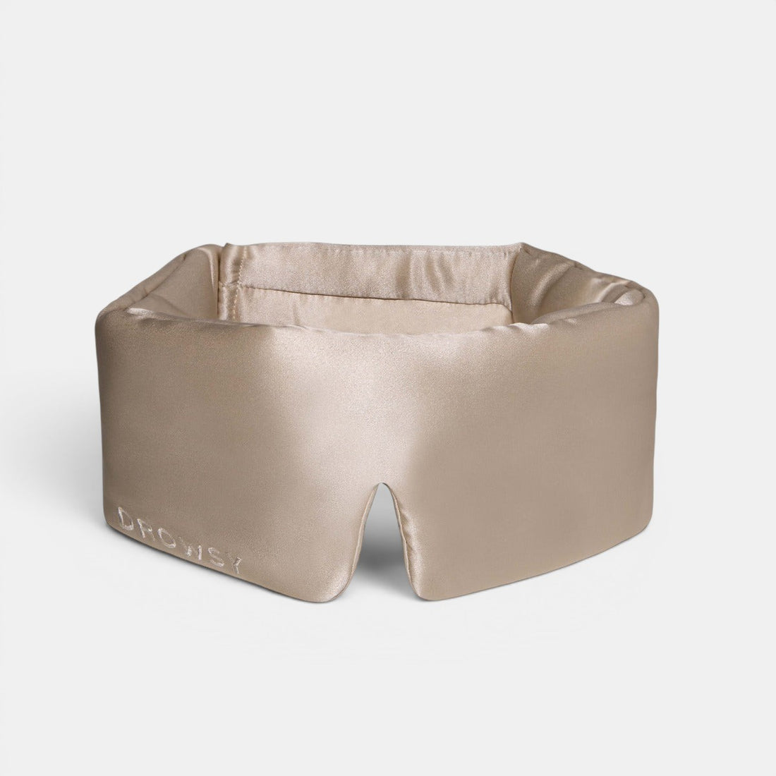 Dusty Gold Silk Sleep Eye Mask