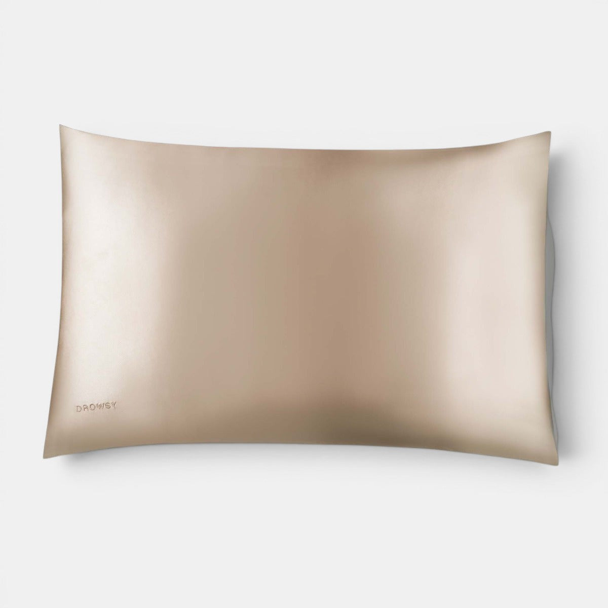 Dusty Gold Queen-Sized Silk Pillowcase