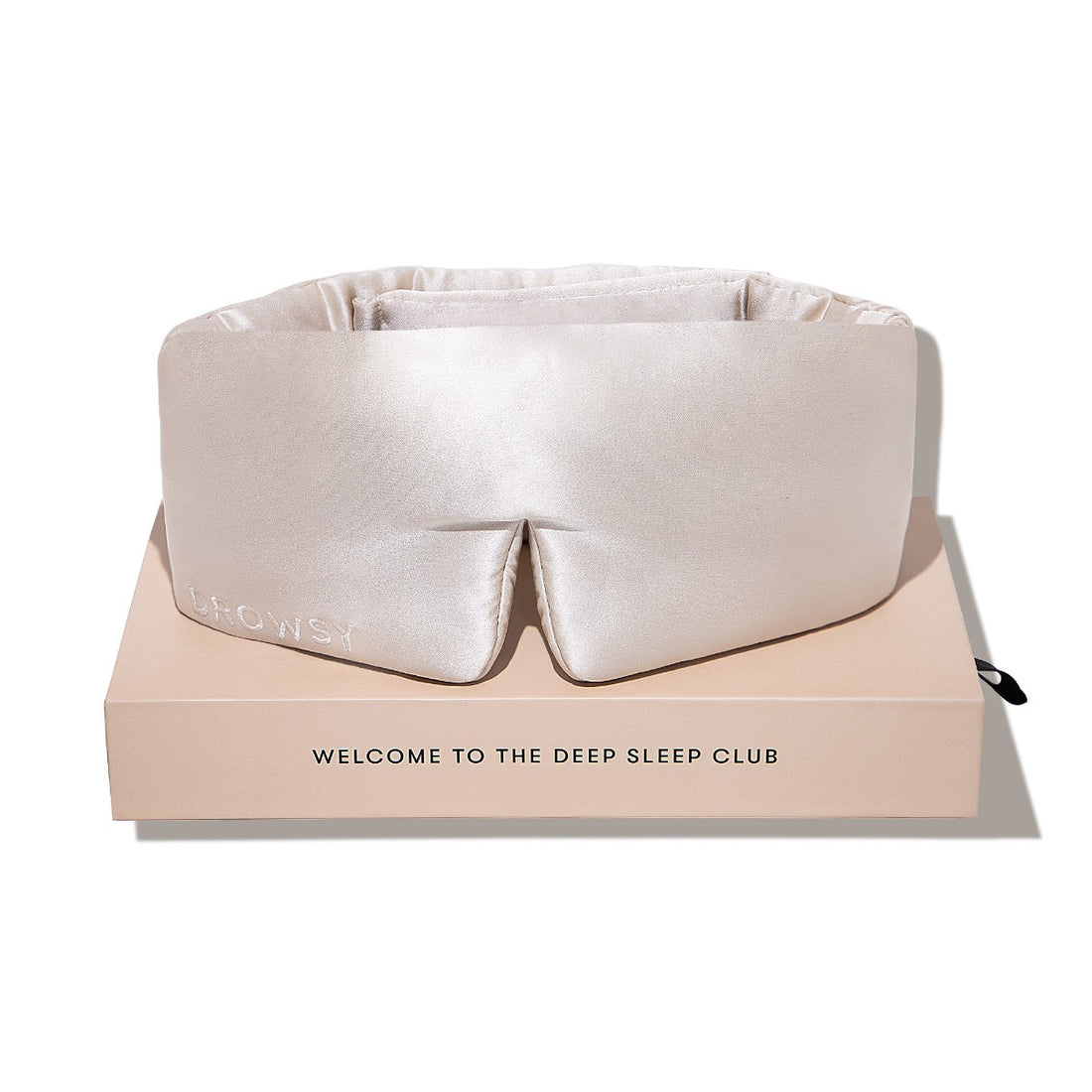 Dusty Gold Silk Sleep Eye Mask
