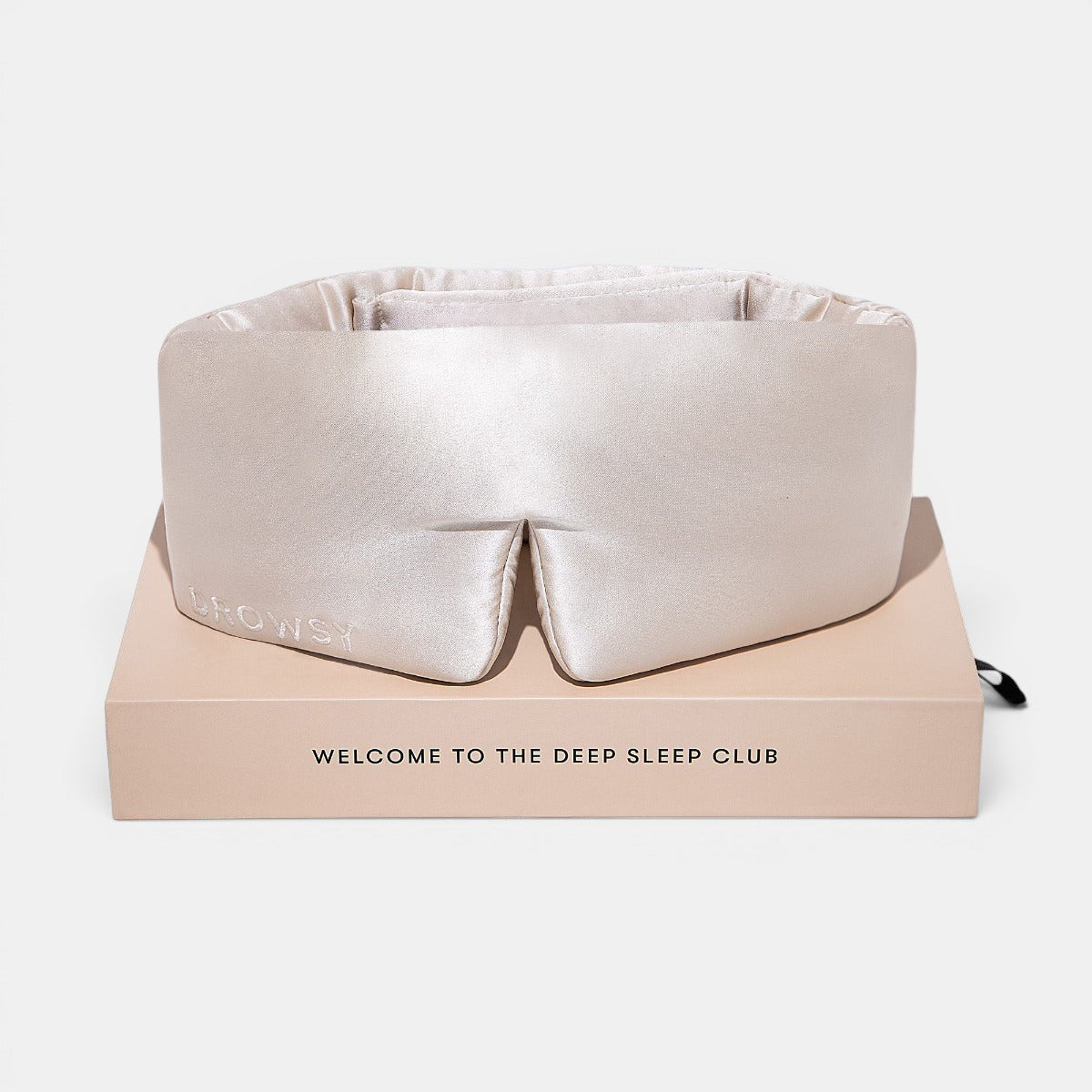 Dusty Gold Silk Sleep Eye Mask
