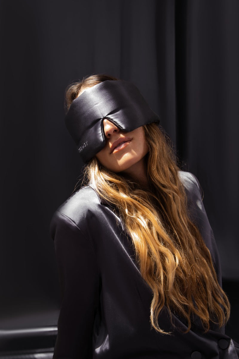 Moonlight Shadow Silk Sleep Eye Mask