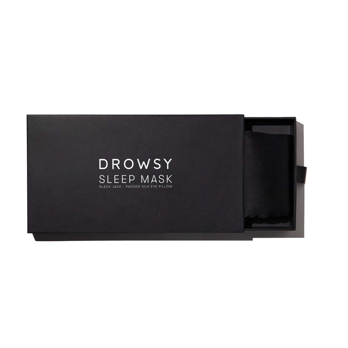 Black Jade Silk Sleep Eye Mask