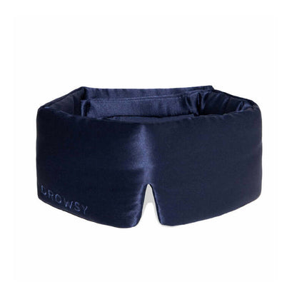 Midnight Blue Silk Sleep Eye Mask