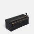 Shop Rescue Spa black recycled nylon Logo Night and Day pouch with gold zippers and leather tassel pulls
