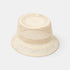 Angled view of Eres Palmyre Sun Hat on a white background, showing brim shape and overall structure.
