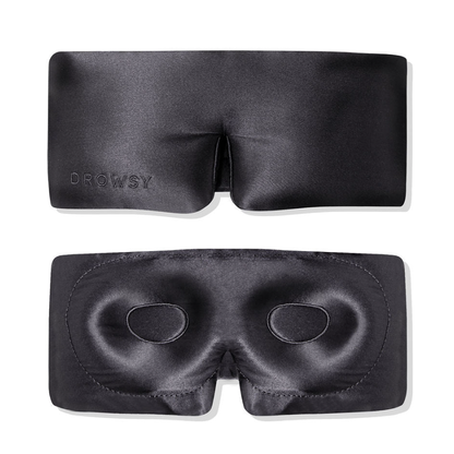 Eyelash Protecting Silk Sleep Mask - Moonlight Shadow