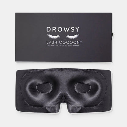 Eyelash Protecting Silk Sleep Mask - Moonlight Shadow