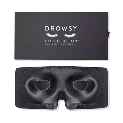 Eyelash Protecting Silk Sleep Mask - Moonlight Shadow
