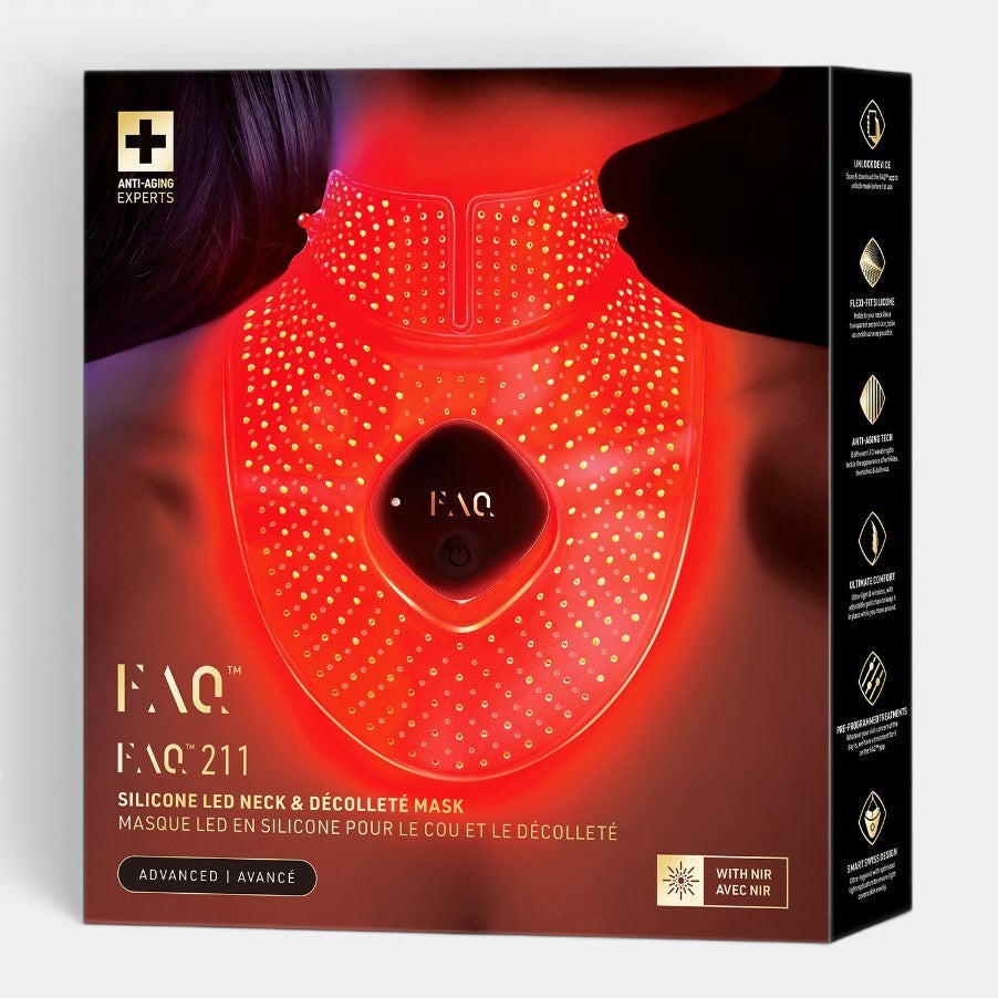 FAQ 211 Anti-aging Neck &amp; Decollete LED Mask