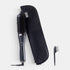 ghd Duet Blowdry hair dryer brush with black storage case and cleaning tool for salon-quality volume.