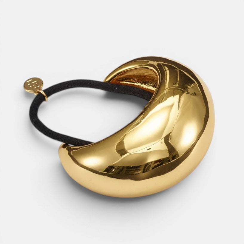 Glossy Dome Pony Cuff Gold