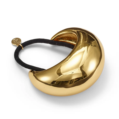 Glossy Dome Pony Cuff Gold
