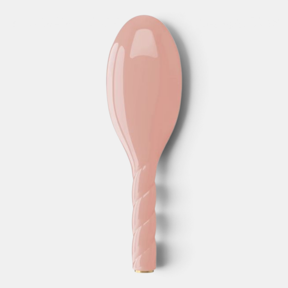 Shop Rescue Spa N.01 large universal hair brush in terracotta with a twisted handle design