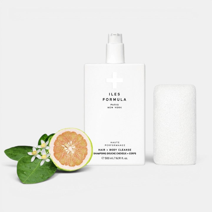 Hair + Body Cleanse + Sponge