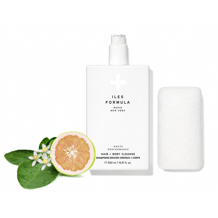 Hair + Body Cleanse + Sponge