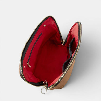 Signature Makeup Bag - Leather