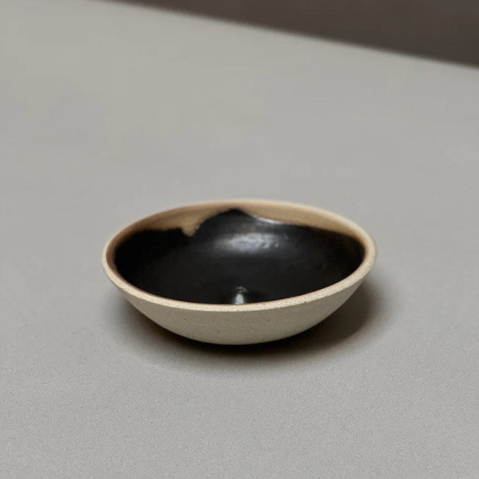 Black Stoneware Holder
