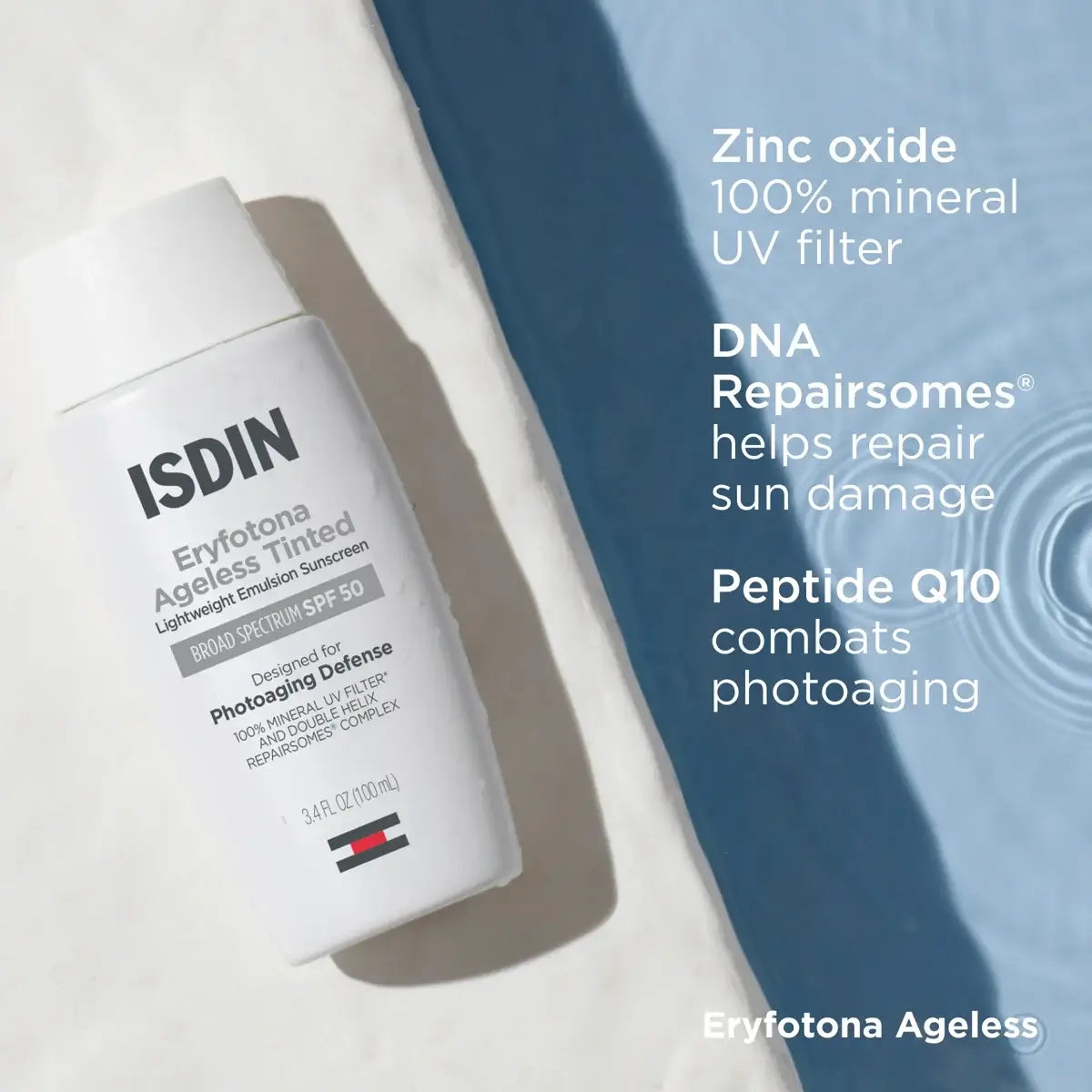 Eryfotona Ageless 100% Mineral Sunscreen SPF 50 Tinted