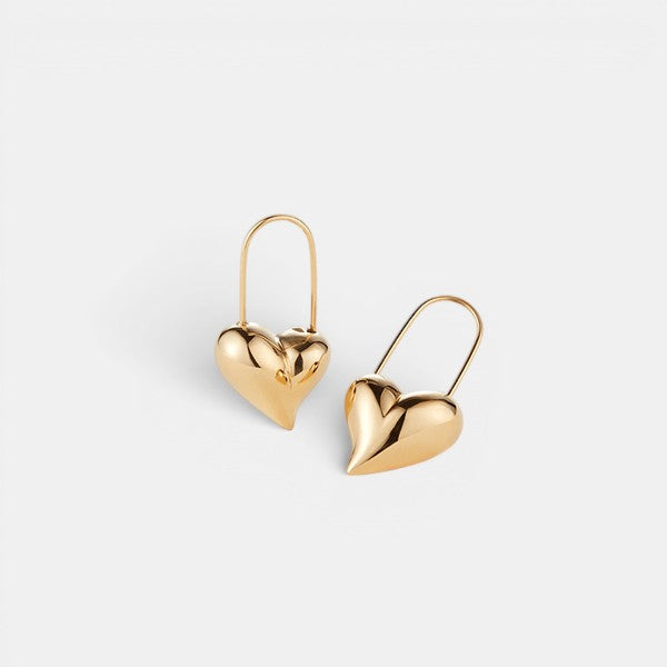 Jenny Bird | Celeste Heart Earrings Gold | Shop Rescue Spa
