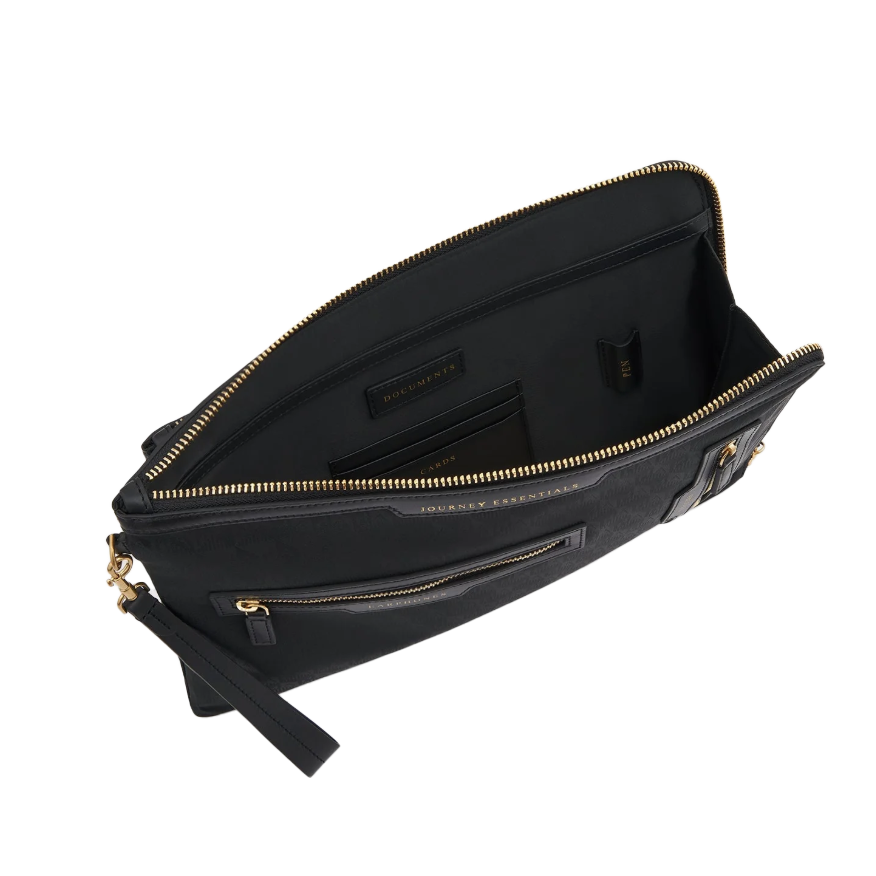 Journey Essentials In Black AH Logo Nylon