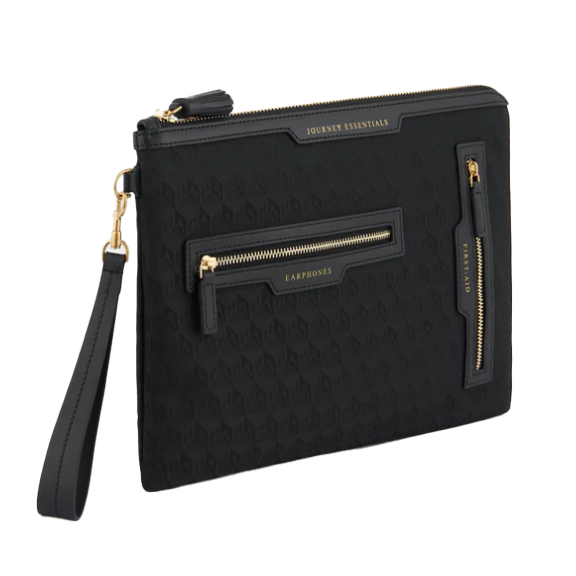 Journey Essentials In Black AH Logo Nylon