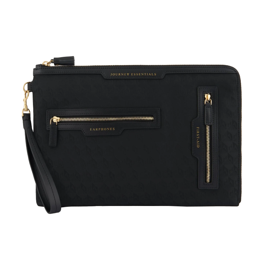 Journey Essentials In Black AH Logo Nylon