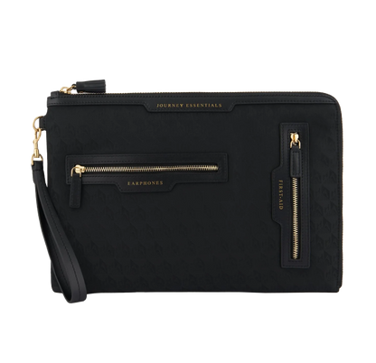 Journey Essentials In Black AH Logo Nylon