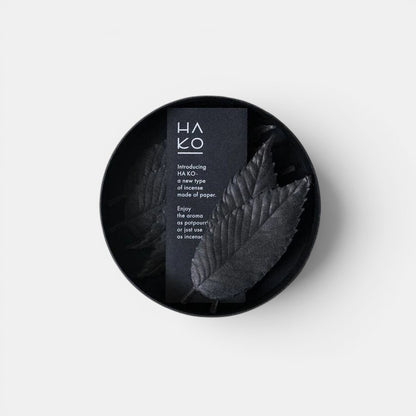 HA KO Paper Incense - Black set of 6 (Relax)
