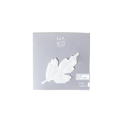 HA KO Paper Incense - No. 8 True Aqua