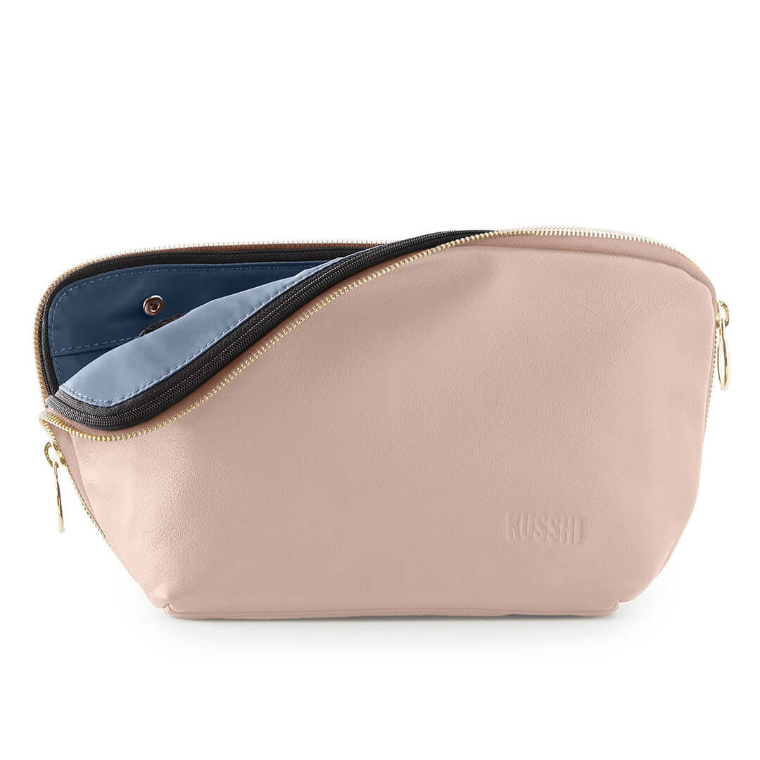 Signature Makeup Bag - Leather