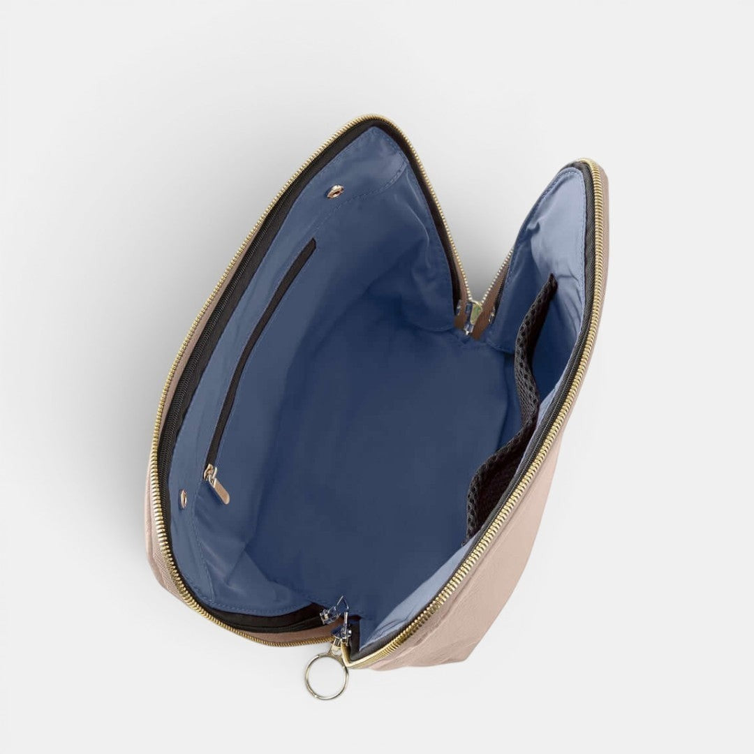 Signature Makeup Bag - Leather
