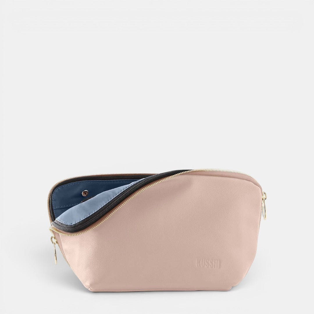Signature Makeup Bag - Leather