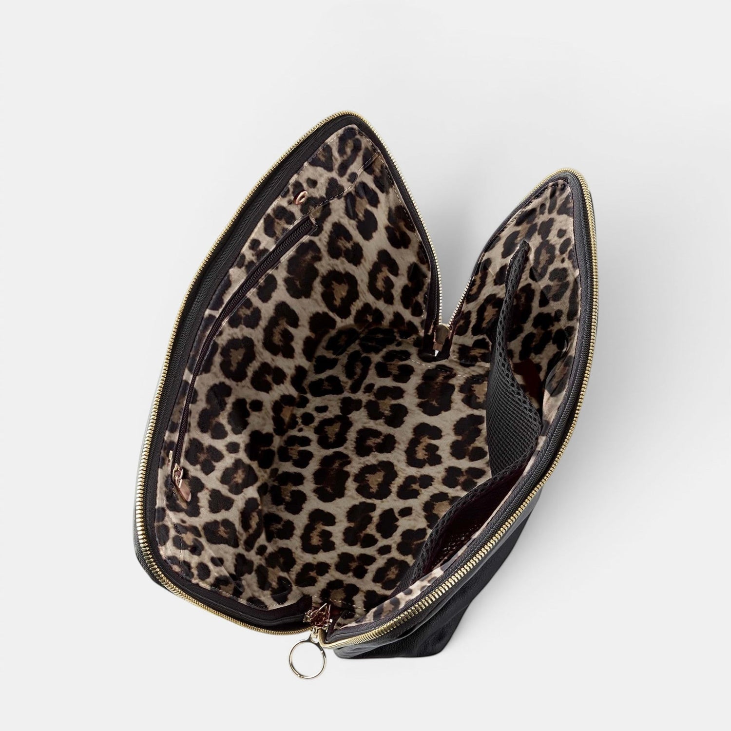 Signature Makeup Bag - Leather