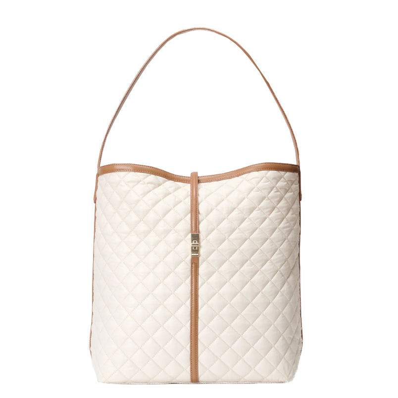 Large Astor Hobo - Sandshell With Brown