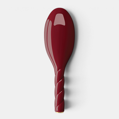 Shop Rescue Spa N.01 large terracotta boar bristle hair brush with a twisted handle design