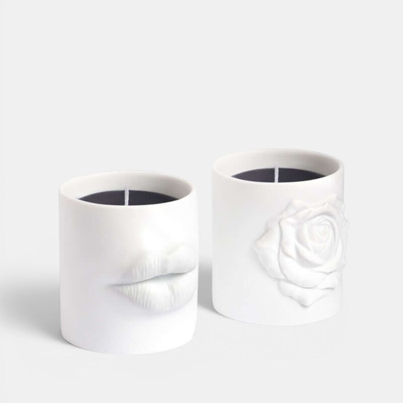 Le Duo - Oh Mon Dieu! + Rose Noire Candles - Set of 2