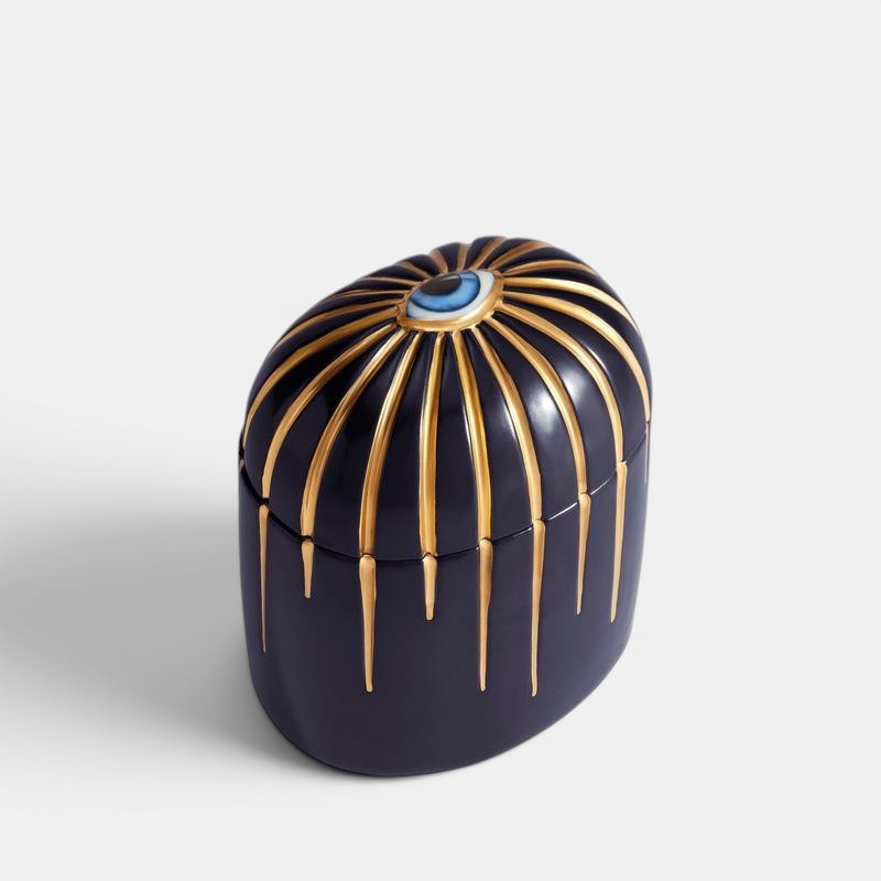 Lito Candle Bleu