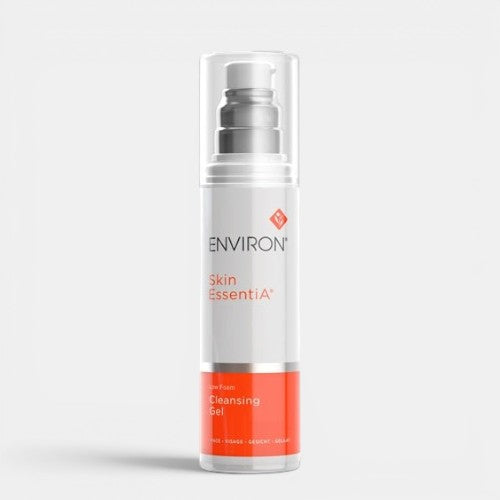 Environ Skin EssentiA cleansing gel bottle on a white background