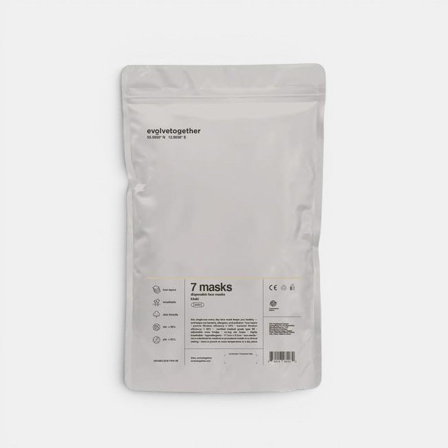 Evolve Mask, Khaki (7 Masks)