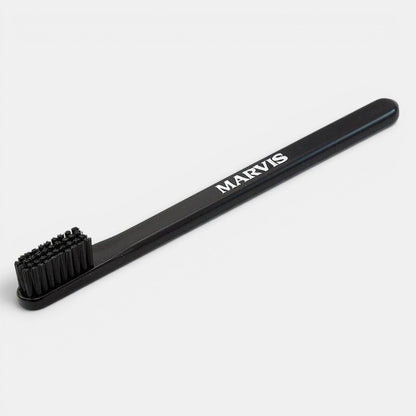 Black Medium Bristles Toothbrush